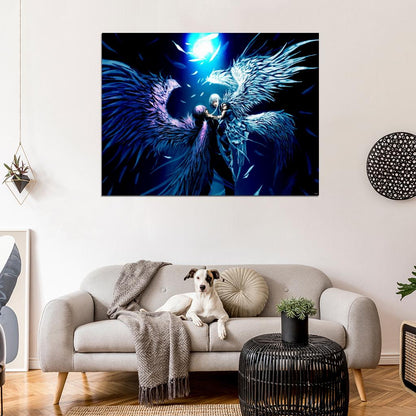Amazing Angels Awesome Beautiful Anime Manga Art Wall Art Print Poster
