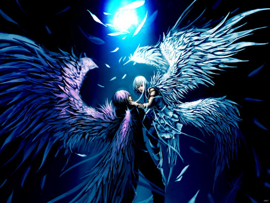 Amazing Angels Awesome Beautiful Anime Manga Art Wall Art Print Poster