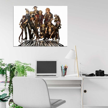 Beelzebub Characters Anime Manga Art Wall Art Print Poster