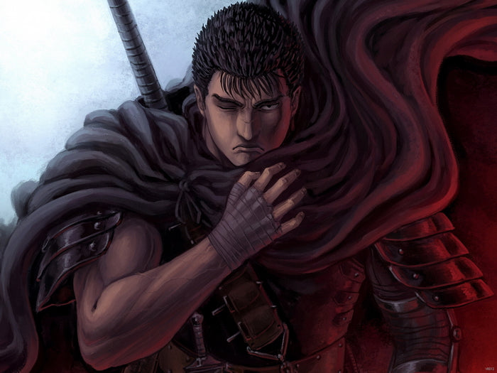 Guts Berserk Amazing Anime Manga Art Wall Art Print Poster