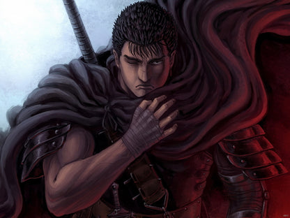 Guts Berserk Amazing Anime Manga Art Wall Art Print Poster