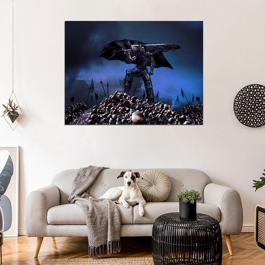 Guts Berserk Awesome Anime Manga Art Wall Art Print Poster