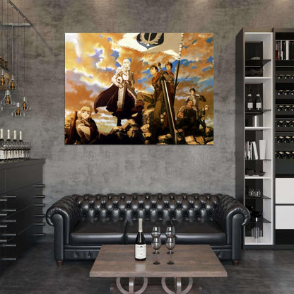 Berserk Guts Griffith Band of the Hawk Anime Manga Art Wall Art Print Poster