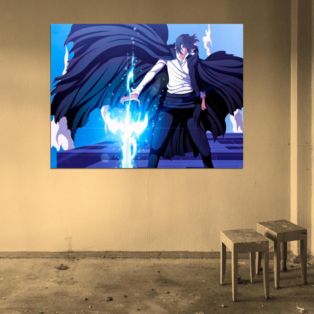 Bleach Zangetsu Amazing Anime Manga Art Wall Art Print Poster