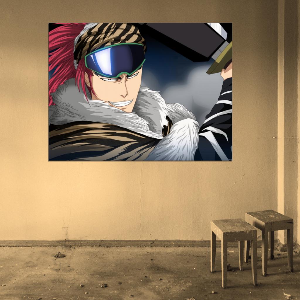 Bleach Renji Abarai Anime Manga Art Wall Art Print Poster
