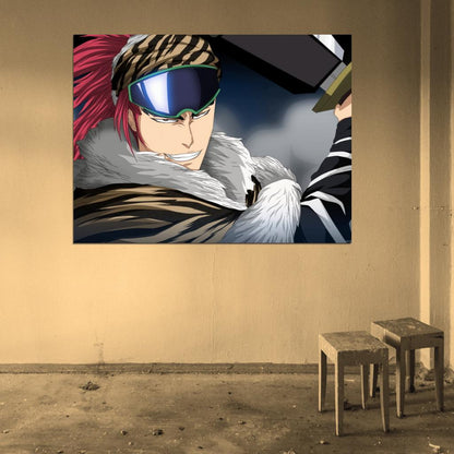 Bleach Renji Abarai Anime Manga Art Wall Art Print Poster