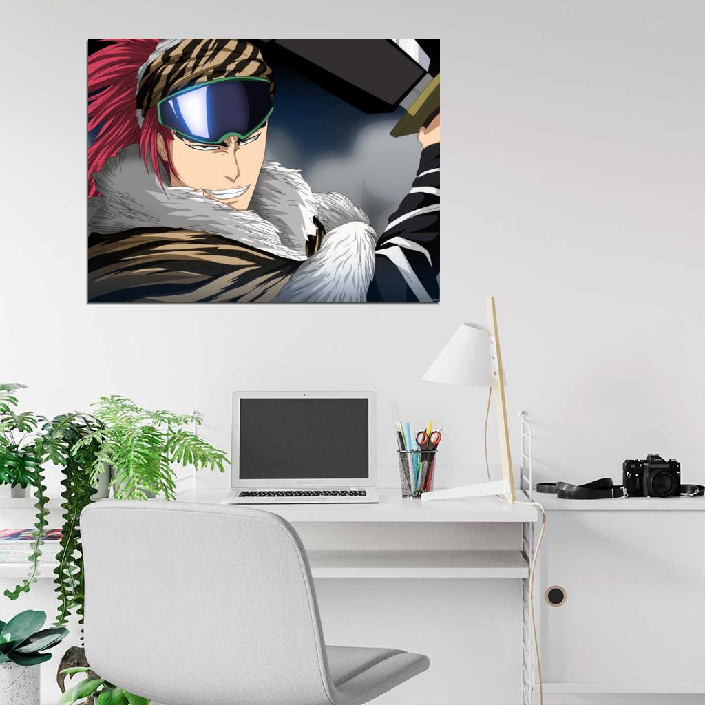 Bleach Renji Abarai Anime Manga Art Wall Art Print Poster