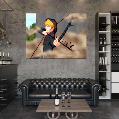 Bleach Kurosaki Ichigo Amazing Anime Manga Art Wall Art Print Poster