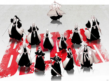 Bleach Characters Amazing Anime Manga Art Wall Art Print Poster