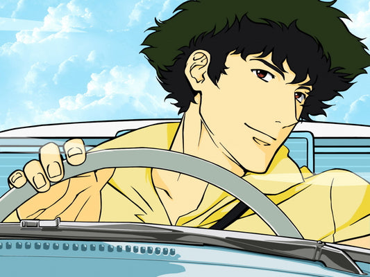 Cowboy Bebop Spike Spiegel Anime Manga Art Wall Art Print Poster
