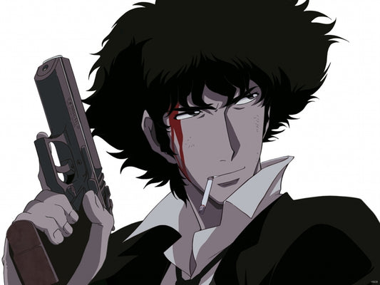 Cowboy Bebop Spike Spiegel Gun Pistol Anime Manga Art Wall Art Print Poster
