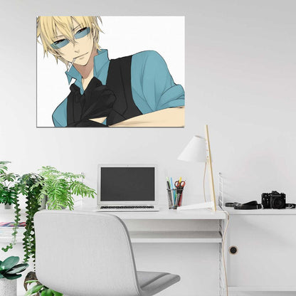 Durarara Shizuo Heiwajima Durarara!! Anime Manga Art Wall Art Print Poster