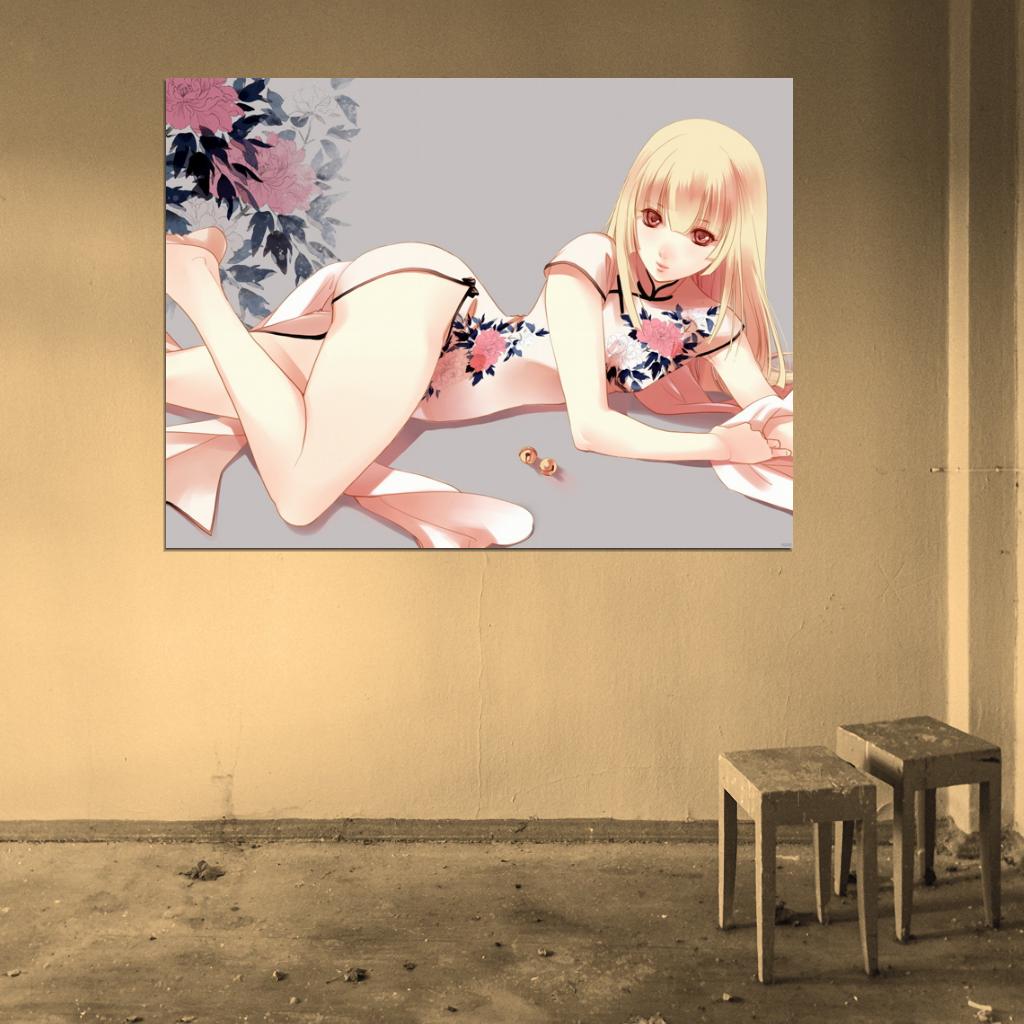 GetBackers Hot Beautiful Girl Get Backers Anime Manga Art Wall Art Print Poster