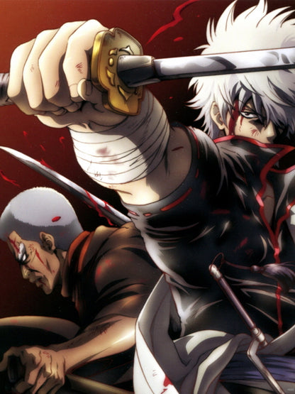 Gintama Gintoki Sakata Anime Manga Art Wall Art Print Poster