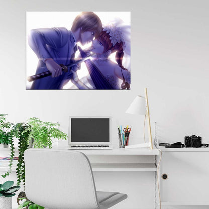 Gintama Kagura Okita Sougo Anime Manga Art Wall Art Print Poster