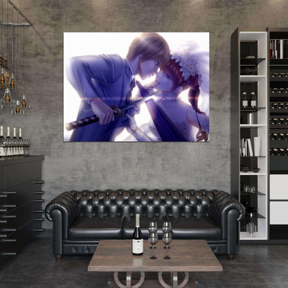 Gintama Kagura Okita Sougo Anime Manga Art Wall Art Print Poster