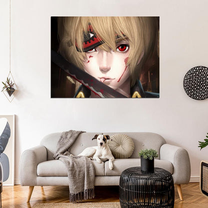 Gintama Okita Sougo Awesome Anime Manga Art Wall Art Print Poster