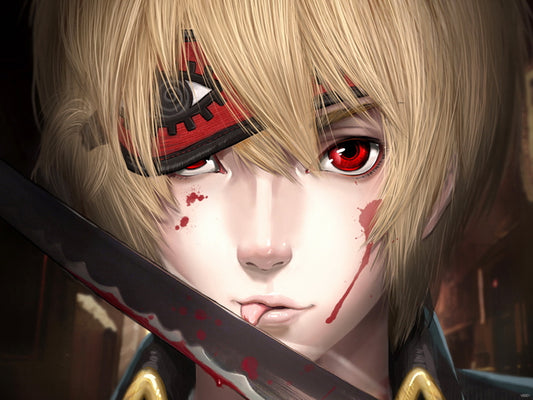 Gintama Okita Sougo Awesome Anime Manga Art Wall Art Print Poster