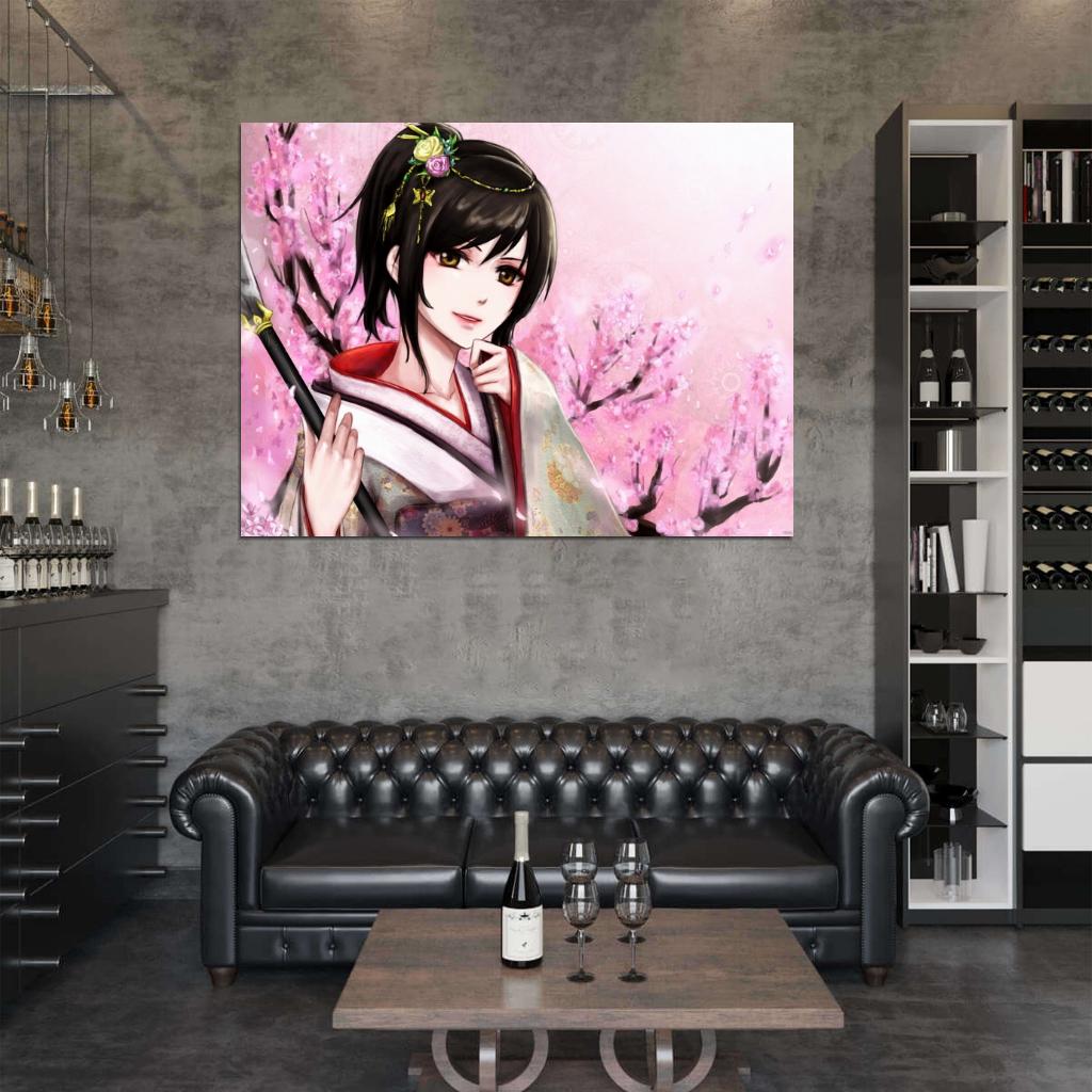 Gintama Shimura Tae Beautiful Japanese Anime Manga Art Wall Art Print Poster