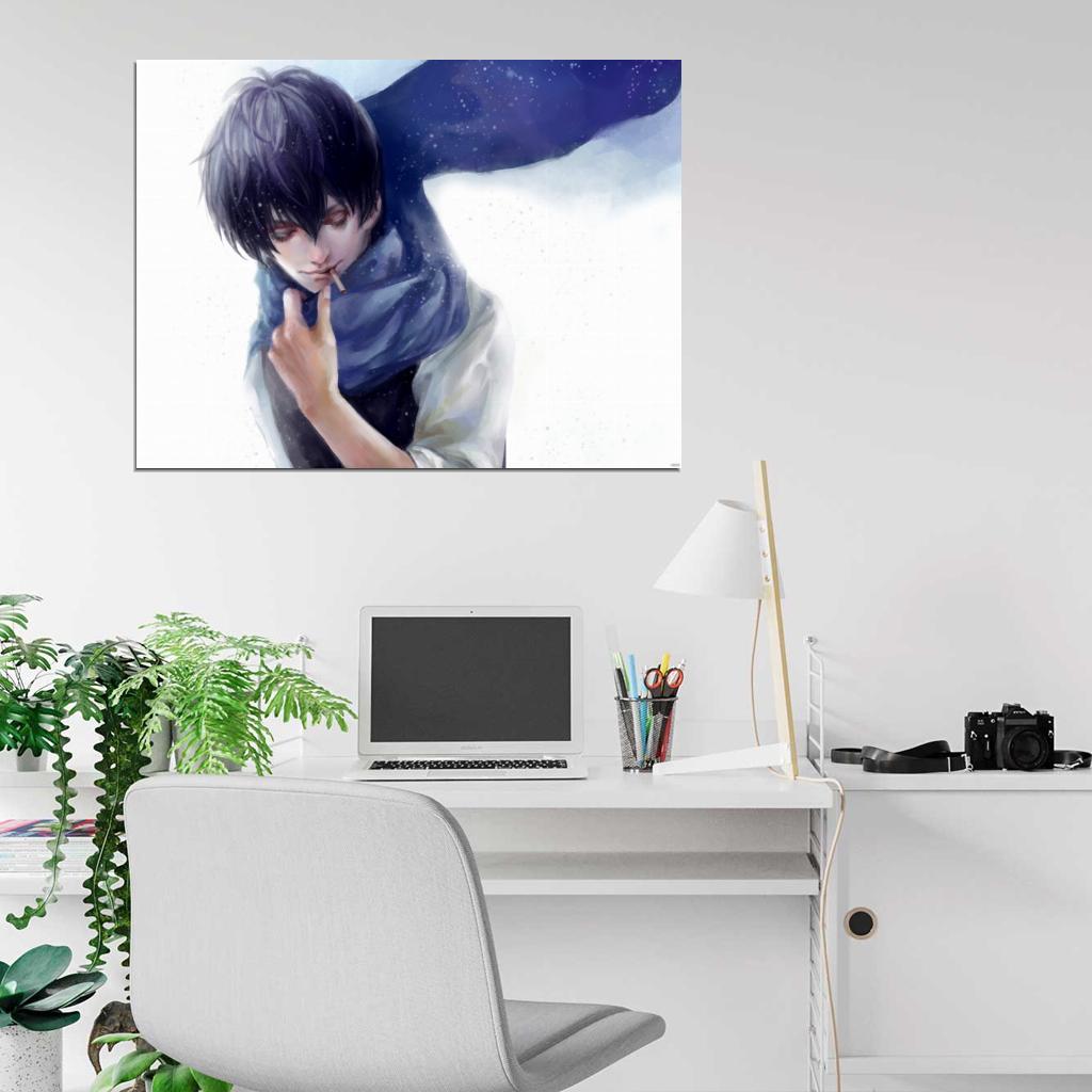 Gintama Hijikata Toushirou Awesome Anime Manga Art Wall Art Print Poster