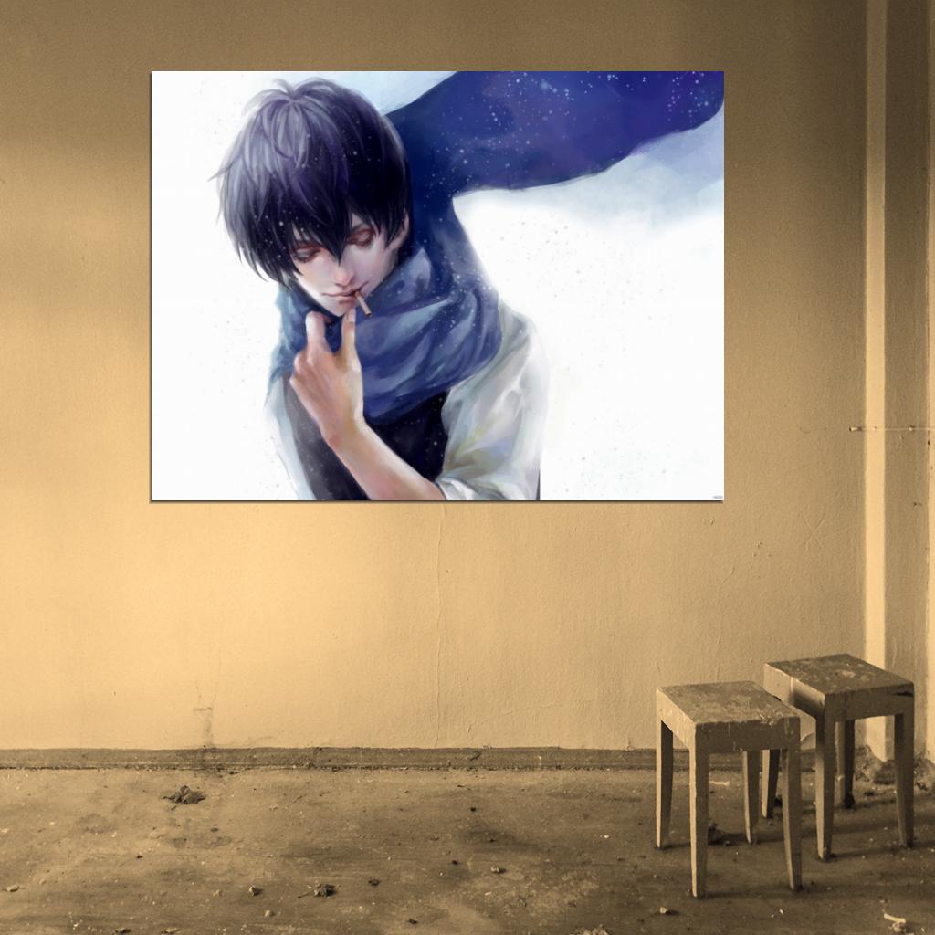 Gintama Hijikata Toushirou Awesome Anime Manga Art Wall Art Print Poster