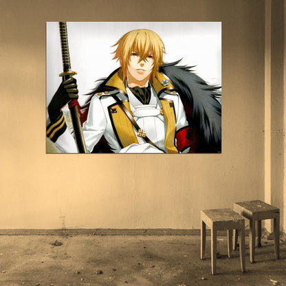Hakuouki Shinsengumi Kitan Chikage Kazama Anime Manga Art Wall Art Print Poster