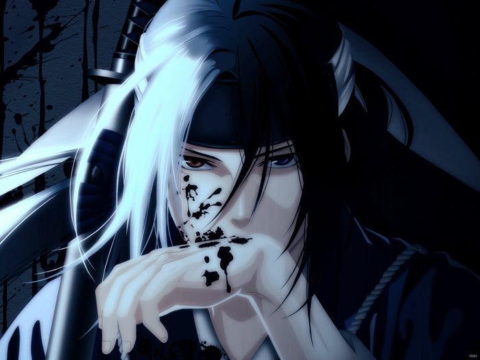 Hakuouki Shinsengumi Kitan Toshizo Hijikata Anime Manga Art Wall Art Print Poster