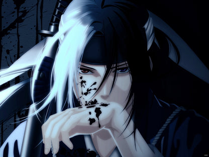 Hakuouki Shinsengumi Kitan Toshizo Hijikata Anime Manga Art Wall Art Print Poster