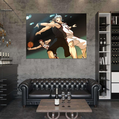 Kuroko no Basuke Kagami Taiga Kuroko Tetsuya Kuroko's Basketball Anime Manga Art Wall Art Print Poster