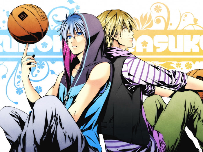 Kuroko no Basuke Kise Ryouta Kuroko Tetsuya Kuroko's Basketball Anime Manga Art Wall Art Print Poster