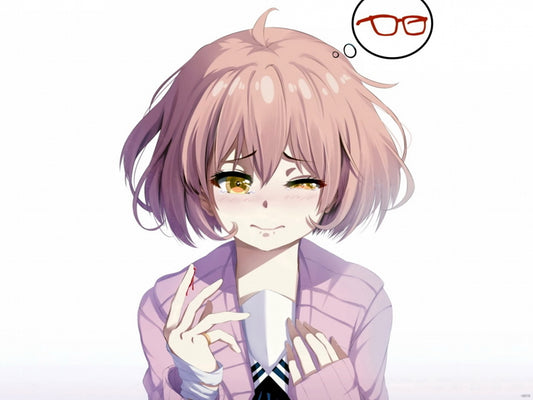 Mirai Kuriyama Kyoukai no Kanata Cute Girl Anime Manga Art Wall Art Print Poster