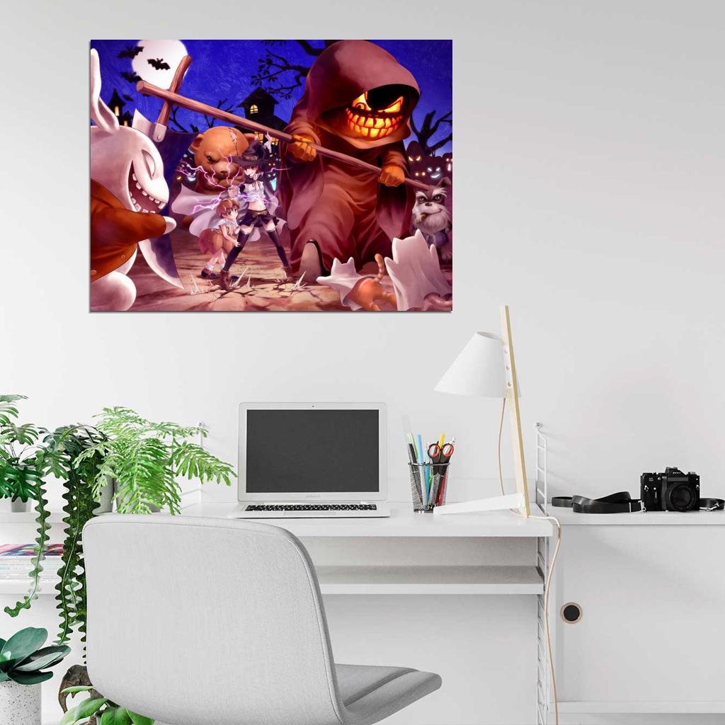 To Aru Majutsu no Index Misaka Mikoto To Aru Kagaku no Railgun Anime Manga Art Wall Art Print Poster