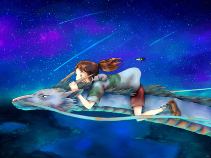 Spirited Away Beautiful Amazing Anime Manga Art Wall Art Print Poster