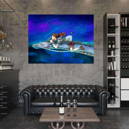 Spirited Away Beautiful Amazing Anime Manga Art Wall Art Print Poster