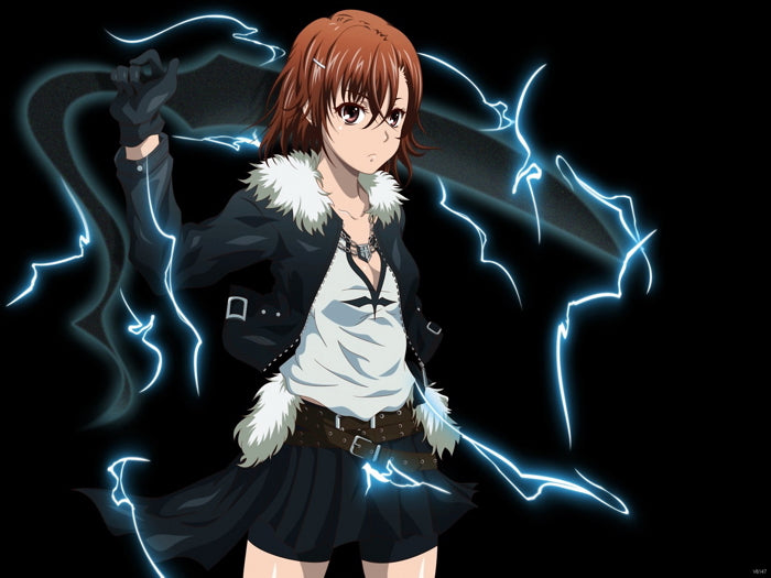 To Aru Kagaku no Railgun ToAru Majutsu no Index Misaka Mikoto Anime Manga Art Wall Art Print Poster