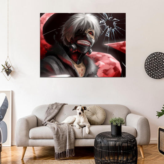 Tokyo Ghoul Ken Kaneki Awesome Anime Manga Art Wall Art Print Poster