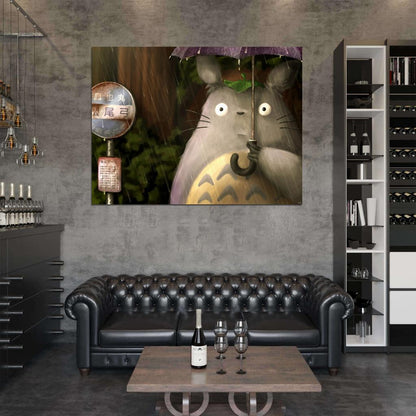 My Neighbor Totoro Beautiful Tonari no Totoro Anime Manga Art Wall Art Print Poster