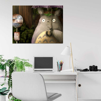My Neighbor Totoro Beautiful Tonari no Totoro Anime Manga Art Wall Art Print Poster