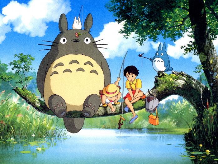 My Neighbor Totoro Beautiful Painting Tonari no Totoro Anime Manga Art Wall Art Print Poster