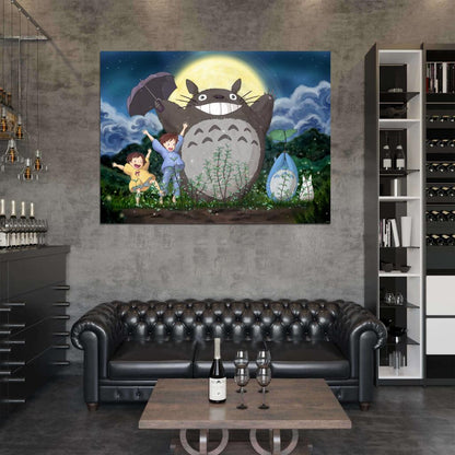 My Neighbor Totoro Beautiful Amazing Tonari no Totoro Anime Manga Art Wall Art Print Poster