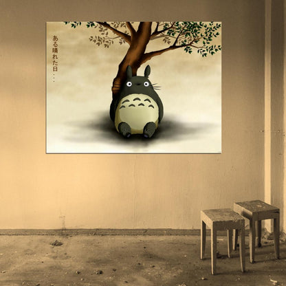 My Neighbor Totoro Beautiful Amazing Japanese Tonari no Totoro Anime Manga Art Wall Art Print Poster