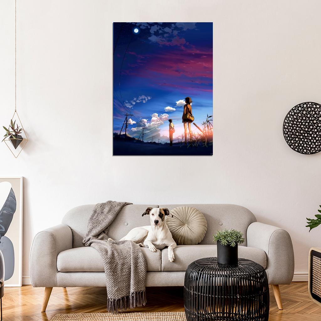 5 Centimeters Per Second Beautiful Amazing Anime Manga Art Wall Art Print Poster