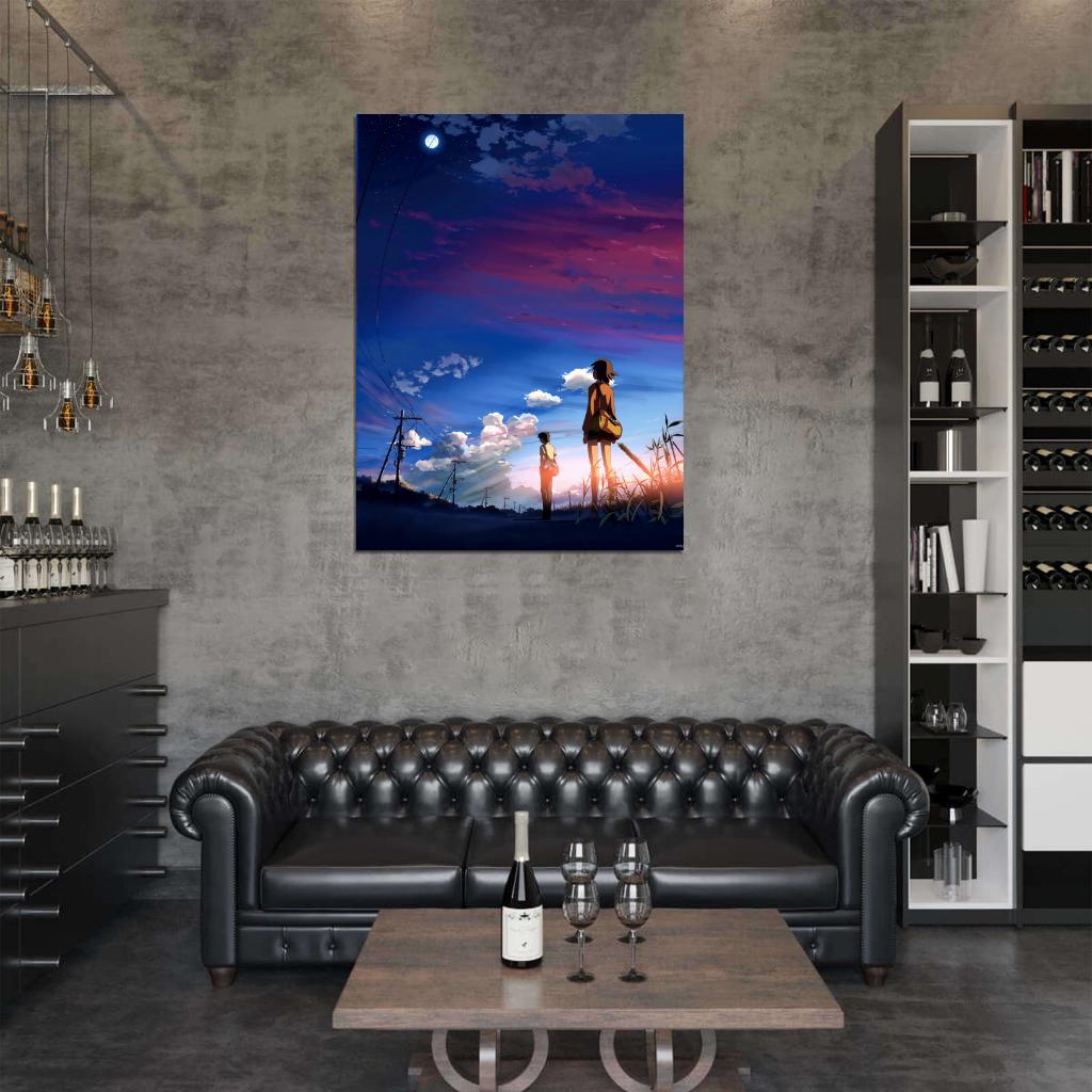 5 Centimeters Per Second Beautiful Amazing Anime Manga Art Wall Art Print Poster