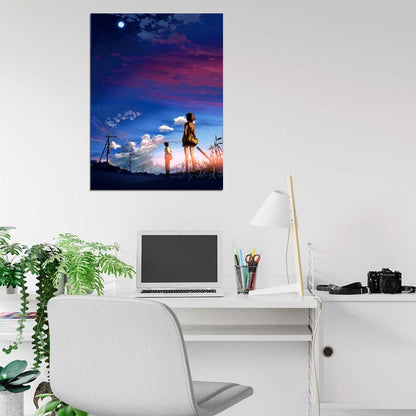 5 Centimeters Per Second Beautiful Amazing Anime Manga Art Wall Art Print Poster