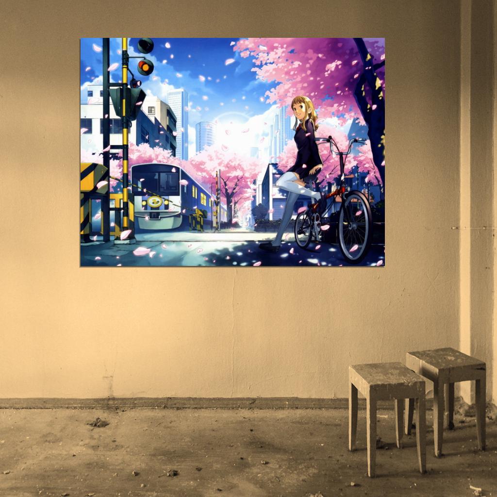 5 Centimeters Per Second Beautiful Amazing Anime Manga Art Wall Art Print Poster