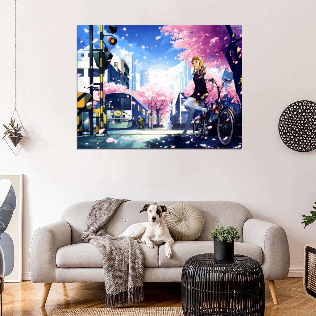 5 Centimeters Per Second Beautiful Amazing Anime Manga Art Wall Art Print Poster