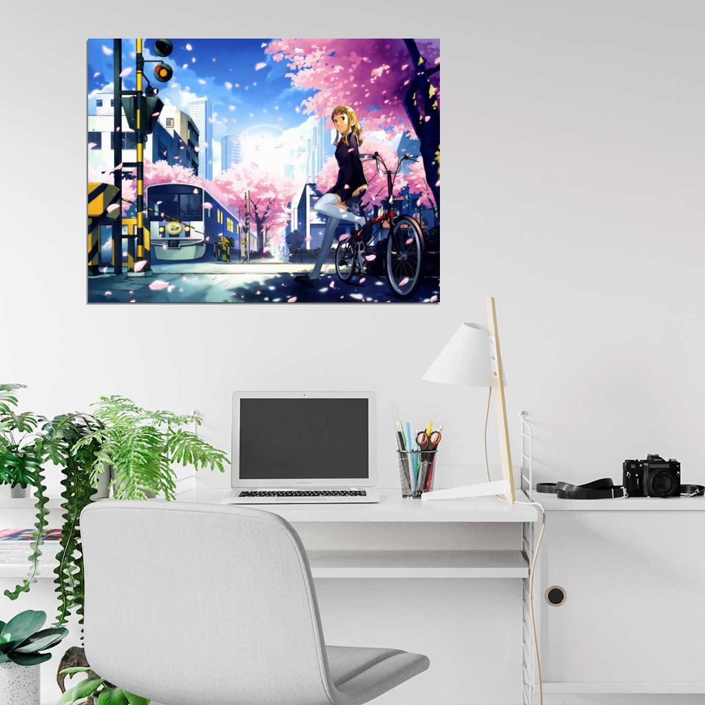 5 Centimeters Per Second Beautiful Amazing Anime Manga Art Wall Art Print Poster