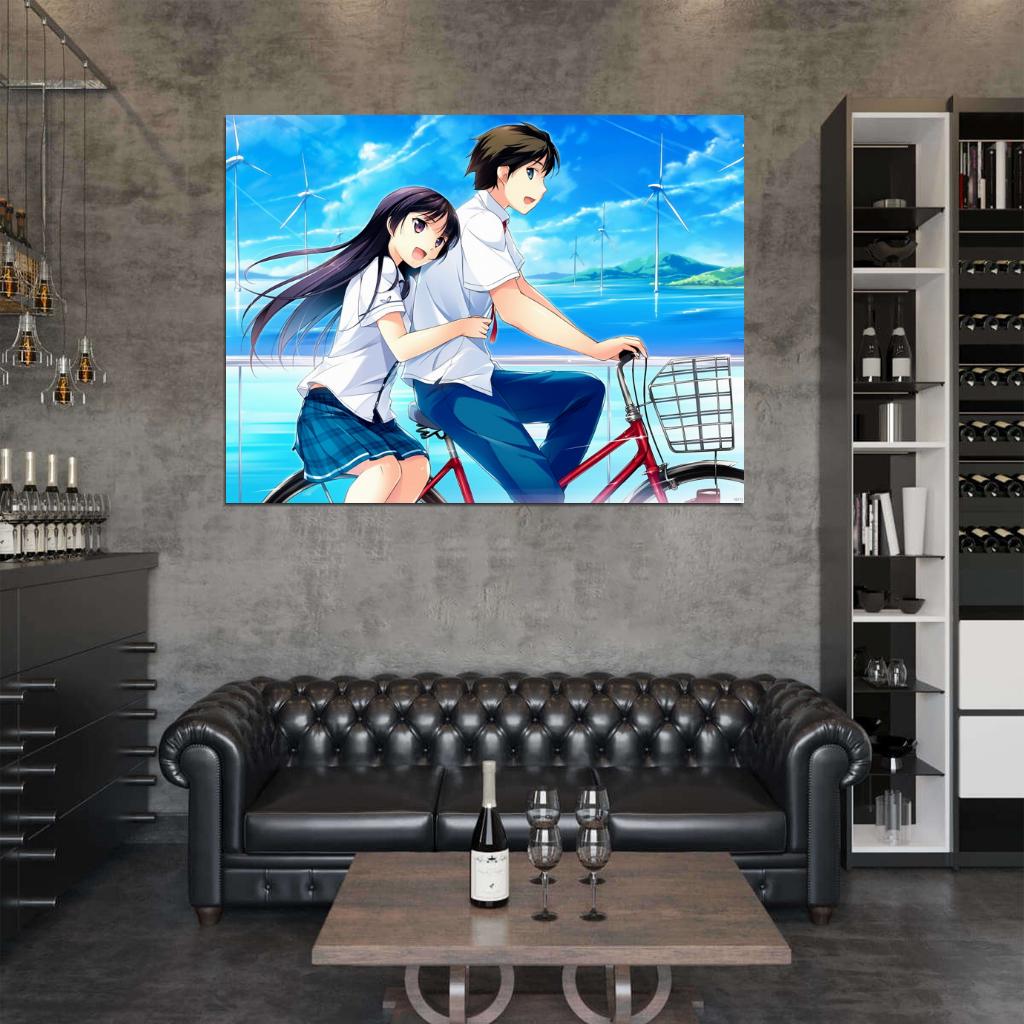 Beautiful Love Couple Amazing Anime Manga Art Wall Art Print Poster