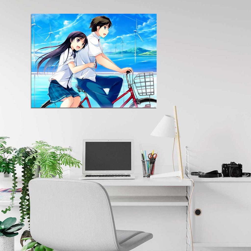 Beautiful Love Couple Amazing Anime Manga Art Wall Art Print Poster