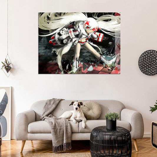 Black Rock Shooter Kuroi Mato Amazing Anime Manga Art Wall Art Print Poster